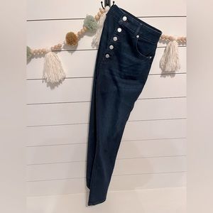 LOFT Curvy High Rise Skinny Jeans